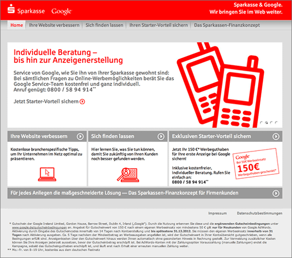 google-sparkasse SEO Stuttgart