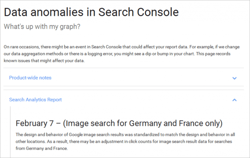 seo google search console benachrichtigung